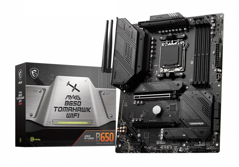  B650 ATX Motherboard: AM5 Socket For AMD Ryzen 7000/8000 Series Processors<BR>4x DDR5, 6x SATA 6Gb/s, PCIe 4.0, 3x M.2 Gen4, USB 3.2, 2.5GbE LAN, Wi-Fi 6E + Bluetooth, Realtek ALC4080 7.1 Audio, HDMI/DP  